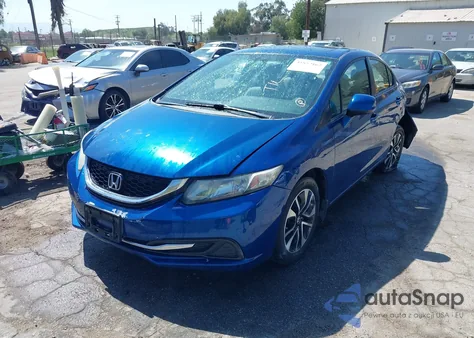 2013 Honda Civic Ex from USA, damaged, VIN 19XFB2F80DE054859